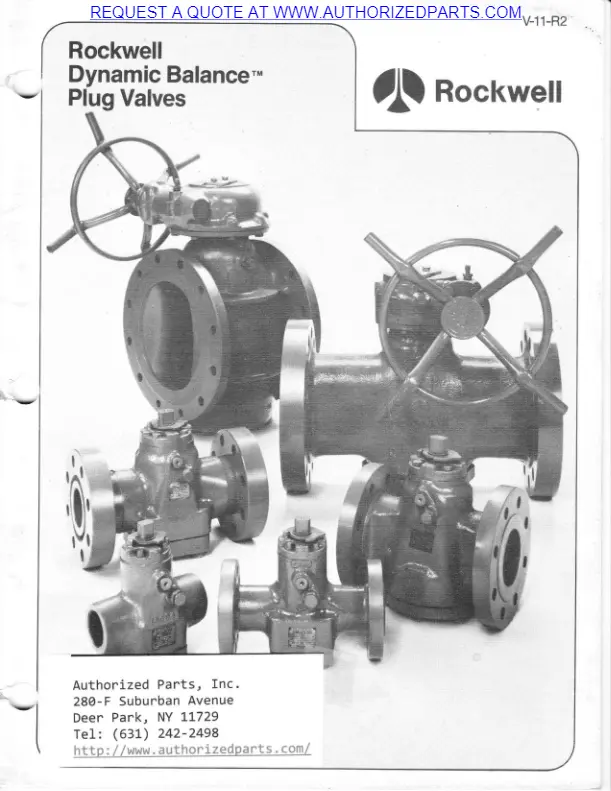 Rockwell Dyn Balance Plug Valves
