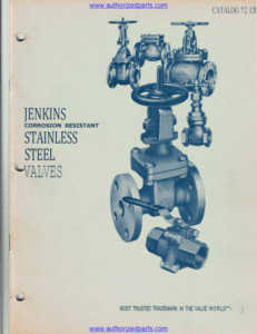 Jenkins Stainless Steel Valves pdf image