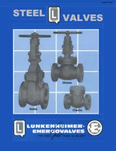 Lunkenheimer Steel Valves pdf image
