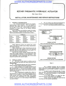 Ramcon Air Actuators pdf image