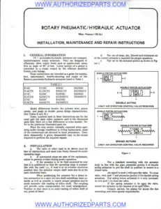 Ramcon Air Actuators pdf image