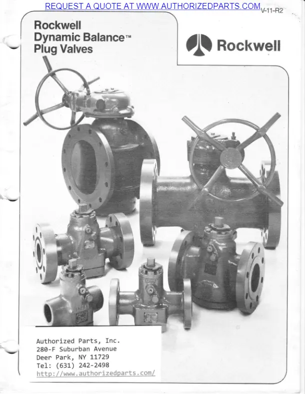 Rockwell Dynamic Balance Plug Valves pdf image